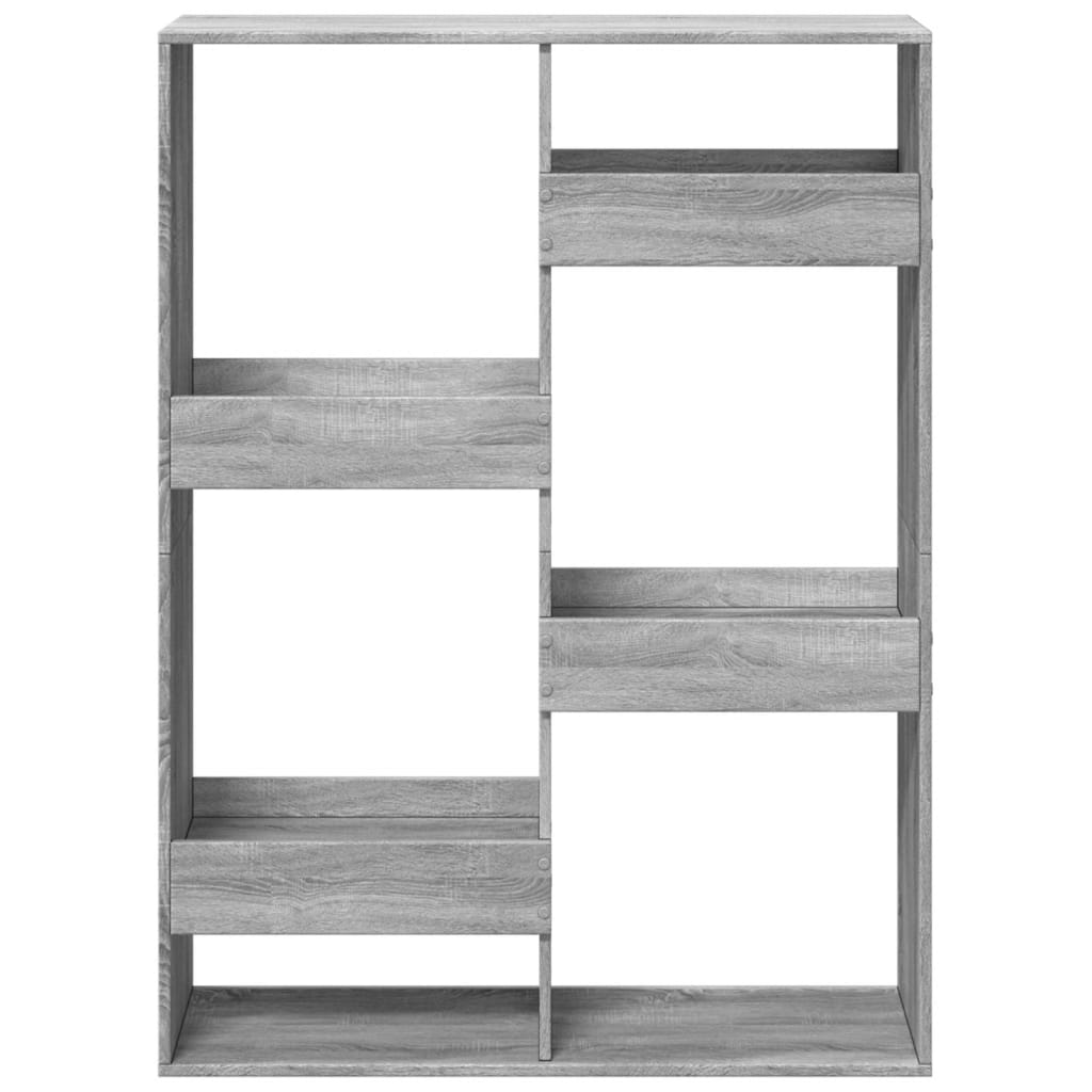 vidaXL Separator de cameră, gri sonoma, 100x33x135 cm, lemn prelucrat vidaXL Separator de cameră, gri sonoma, 100x33x135 cm, lemn prelucrat