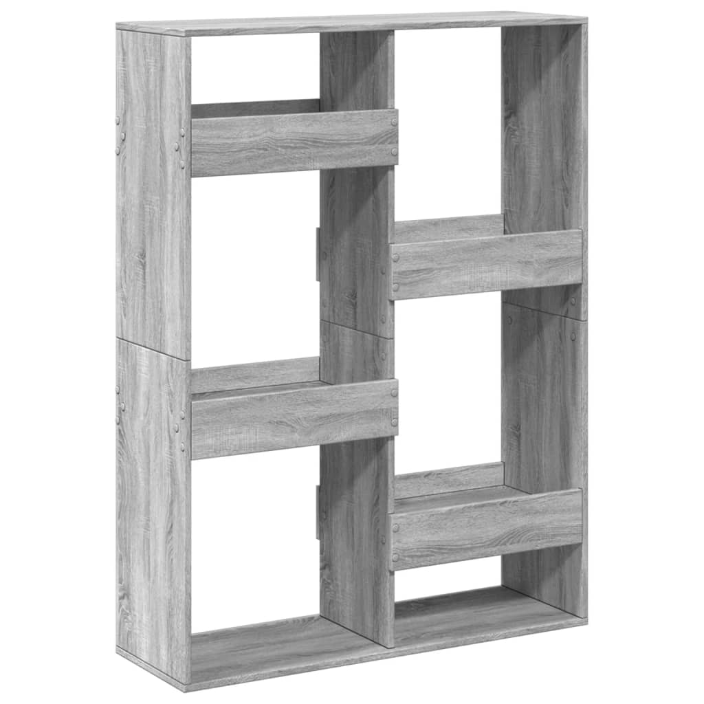 vidaXL Separator de cameră, gri sonoma, 100x33x135 cm, lemn prelucrat vidaXL Separator de cameră, gri sonoma, 100x33x135 cm, lemn prelucrat