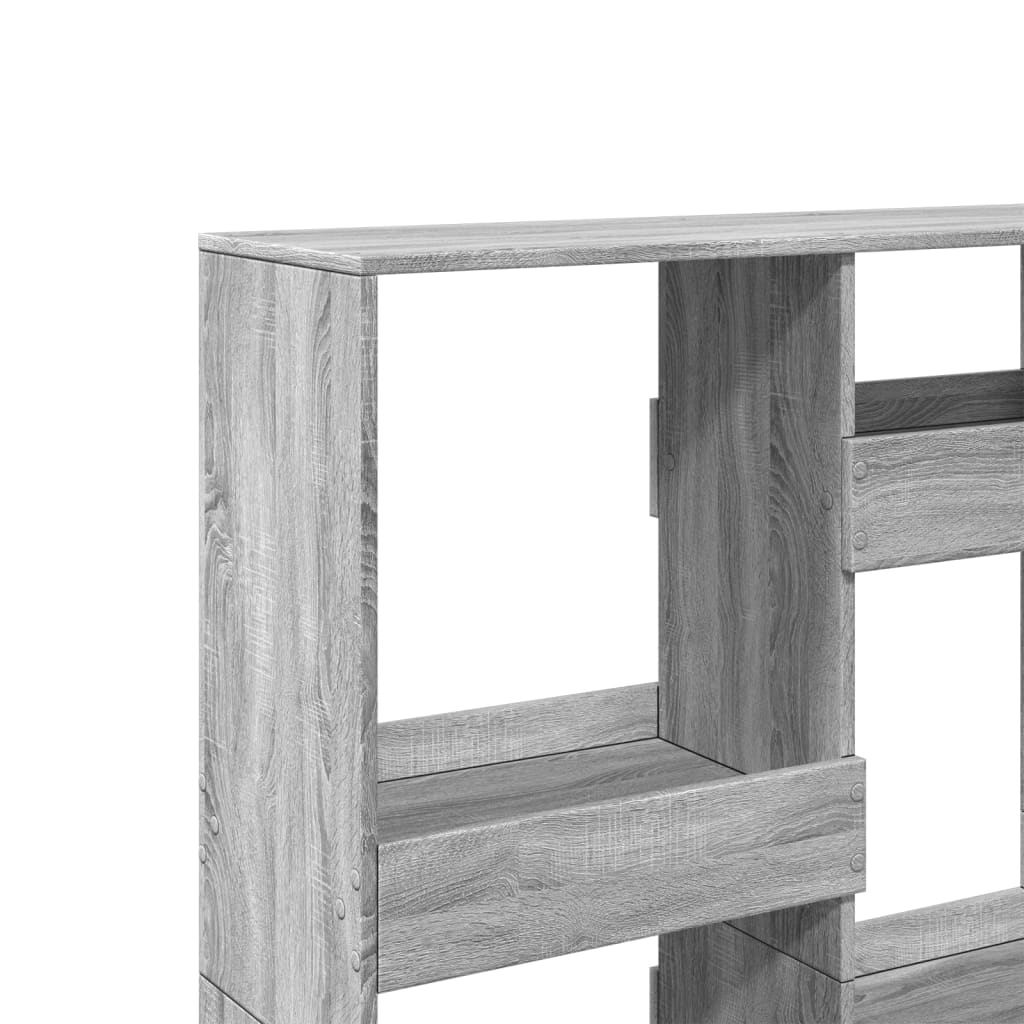 vidaXL Separator de cameră, gri sonoma, 100x33x135 cm, lemn prelucrat vidaXL Separator de cameră, gri sonoma, 100x33x135 cm, lemn prelucrat