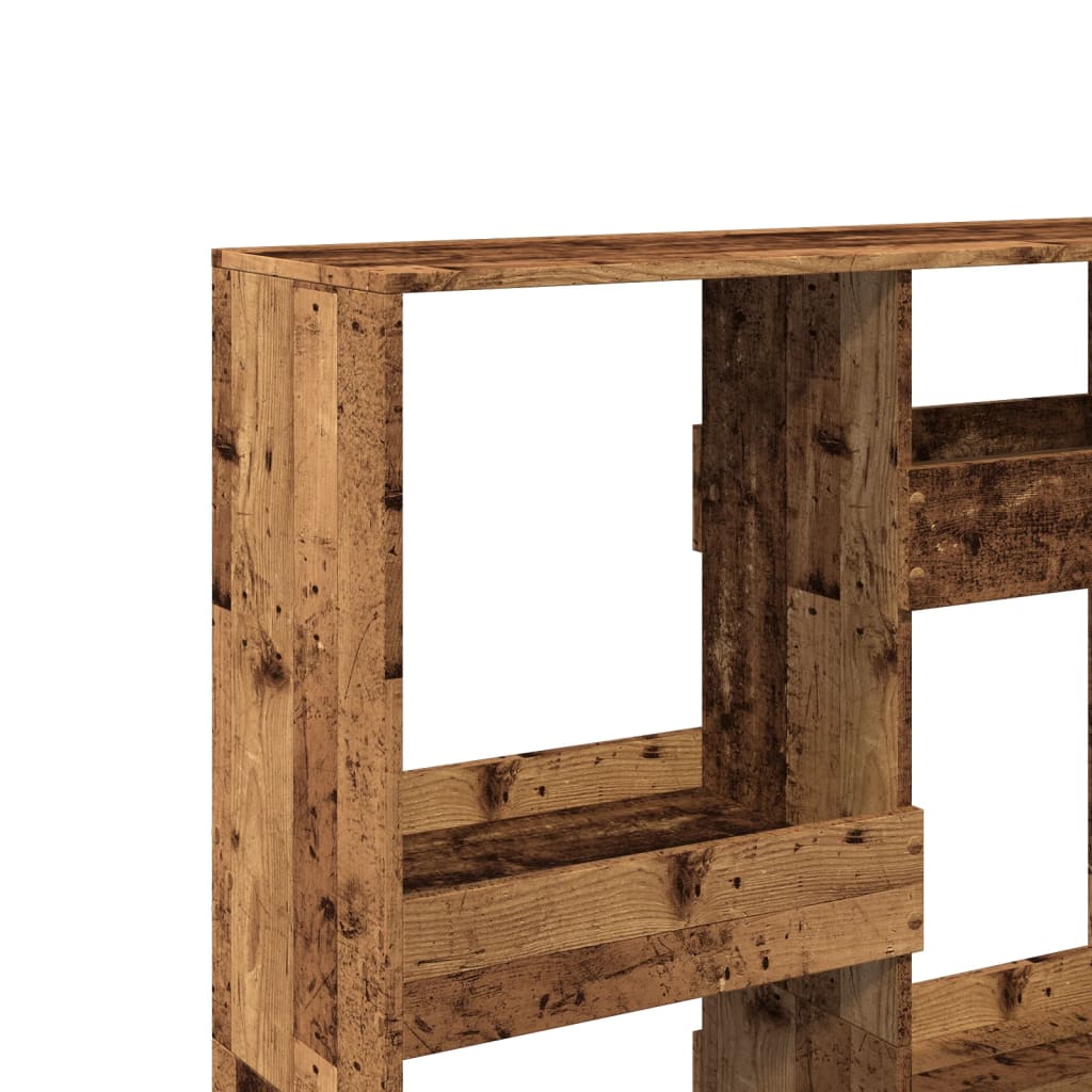 vidaXL Separator de cameră, lemn vechi, 100x33x135 cm, lemn prelucrat vidaXL Separator de cameră, lemn vechi, 100x33x135 cm, lemn prelucrat