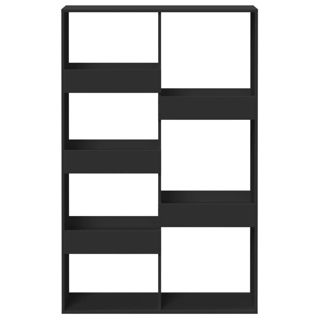 vidaXL Separator de cameră, negru, 100x33x155,5 cm, lemn prelucrat vidaXL Separator de cameră, negru, 100x33x155,5 cm, lemn prelucrat