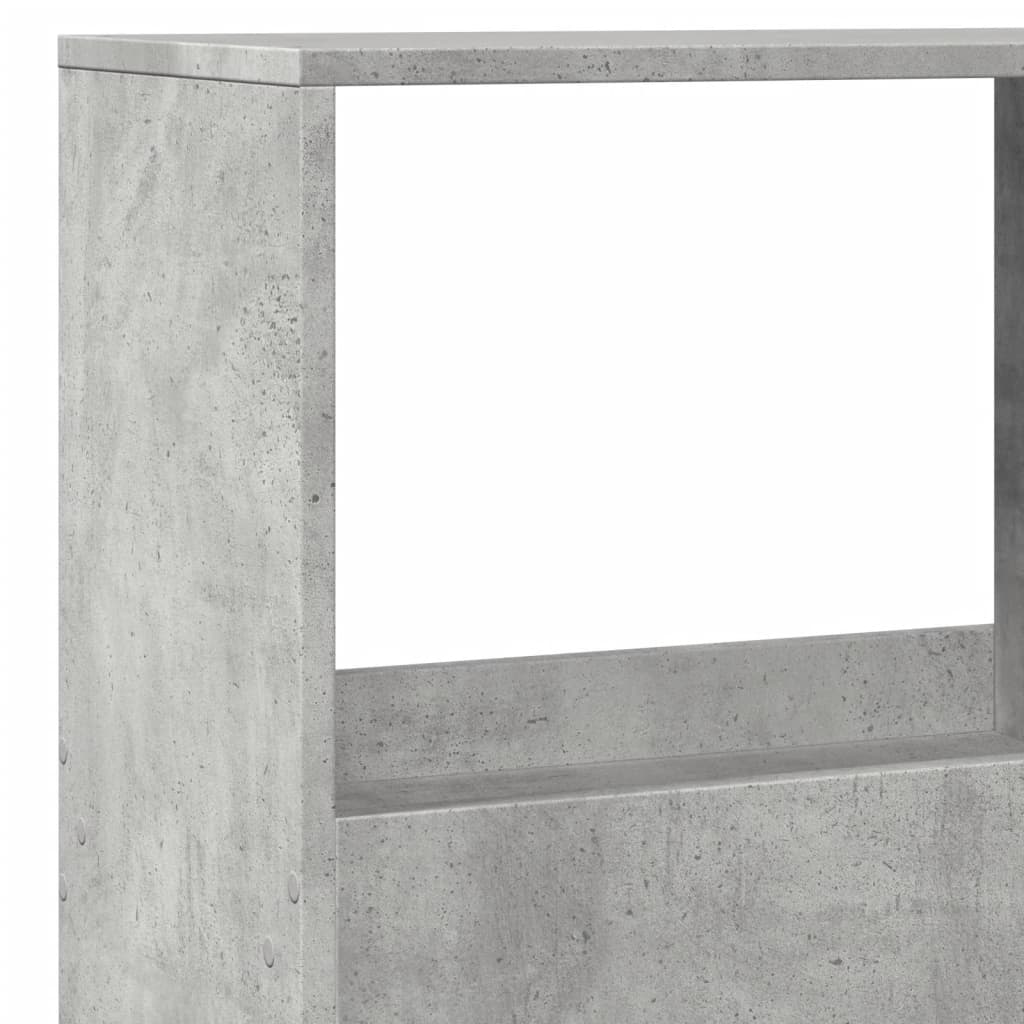 vidaXL Separator de cameră, gri beton, 100x33x155,5 cm, lemn prelucrat vidaXL Separator de cameră, gri beton, 100x33x155,5 cm, lemn prelucrat