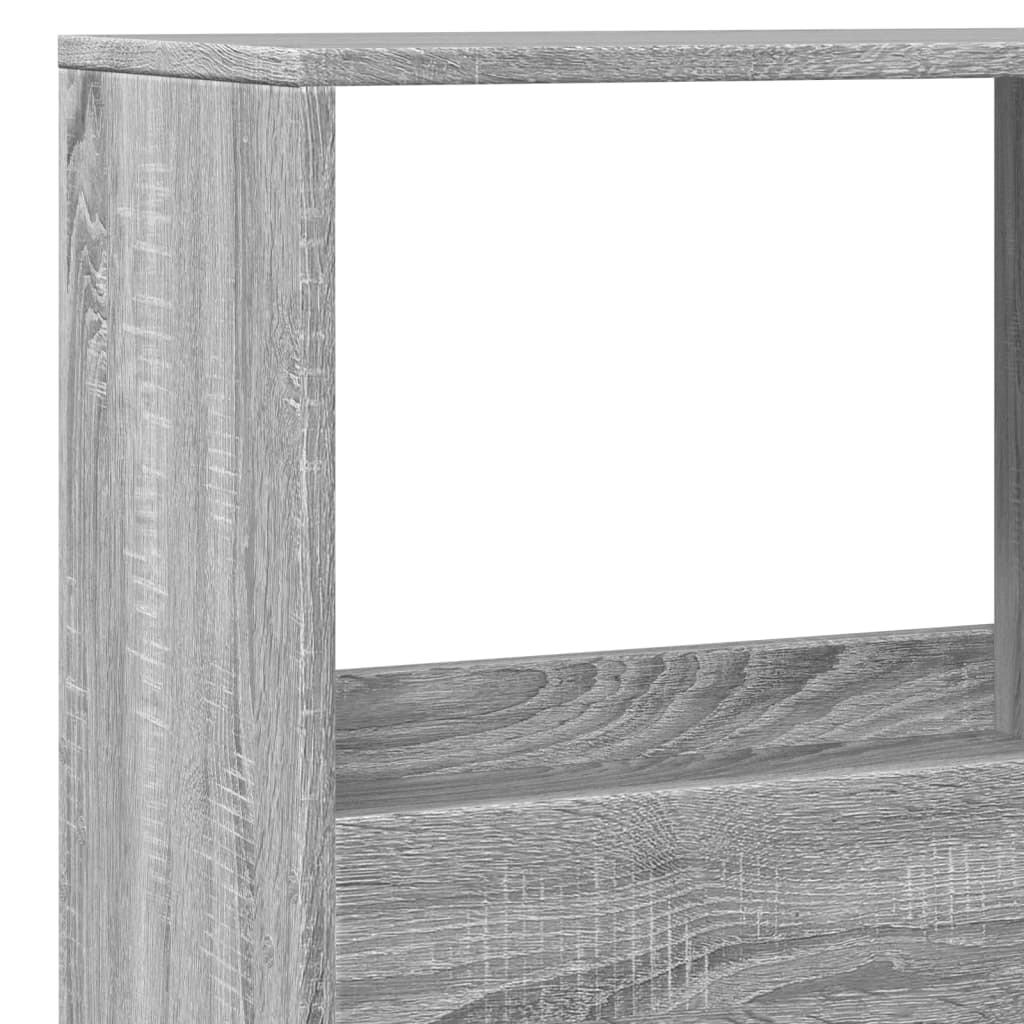 vidaXL Separator de cameră gri sonoma, 100x33x155,5 cm, lemn prelucrat vidaXL Separator de cameră gri sonoma, 100x33x155,5 cm, lemn prelucrat