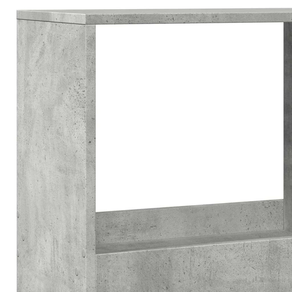 vidaXL Separator de cameră, gri beton, 100x33x175 cm, lemn prelucrat vidaXL Separator de cameră, gri beton, 100x33x175 cm, lemn prelucrat