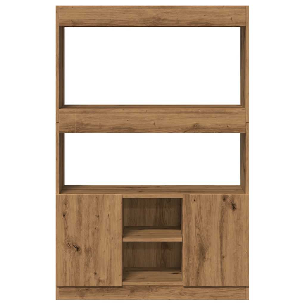 vidaXL Dulap înalt, stejar artizanal,92x33x140 cm, lemn prelucrat vidaXL Dulap înalt, stejar artizanal,92x33x140 cm, lemn prelucrat
