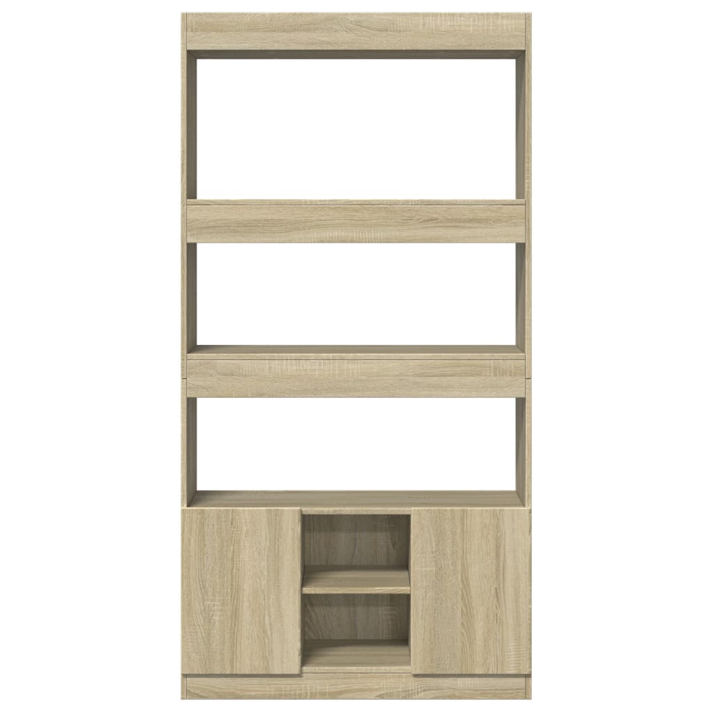 vidaXL Dulap înalt, stejar sonoma, 92x33x180 cm, lemn prelucrat vidaXL Dulap înalt, stejar sonoma, 92x33x180 cm, lemn prelucrat