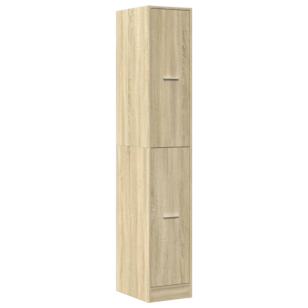 vidaXL Dulap de farmacie, stejar sonoma, 30x41x174,5 cm lemn prelucrat vidaXL Dulap de farmacie, stejar sonoma, 30x41x174,5 cm lemn prelucrat