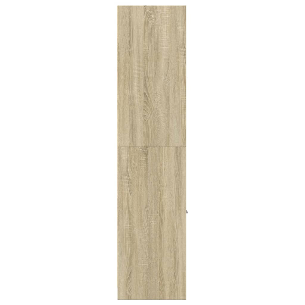 vidaXL Dulap de farmacie, stejar sonoma, 30x41x174,5 cm lemn prelucrat vidaXL Dulap de farmacie, stejar sonoma, 30x41x174,5 cm lemn prelucrat