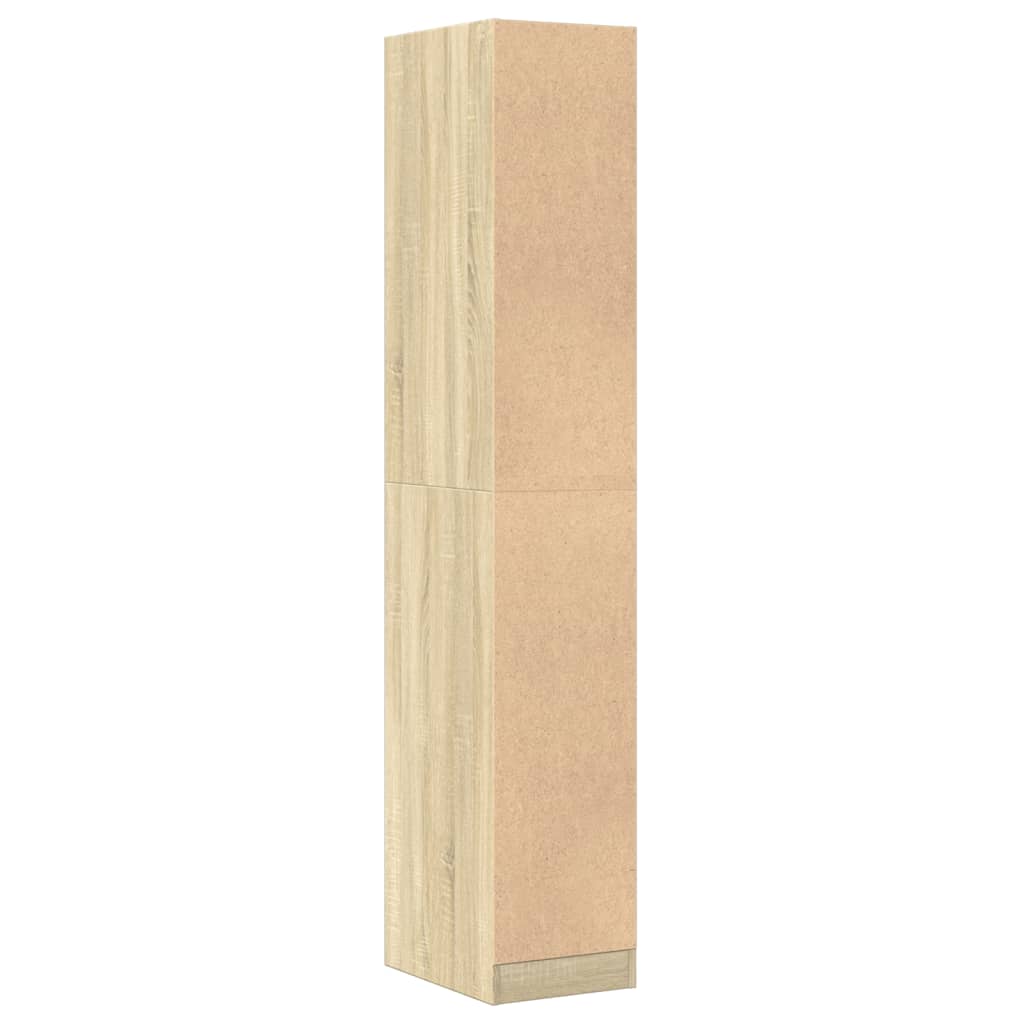 vidaXL Dulap de farmacie, stejar sonoma, 30x41x174,5 cm lemn prelucrat vidaXL Dulap de farmacie, stejar sonoma, 30x41x174,5 cm lemn prelucrat