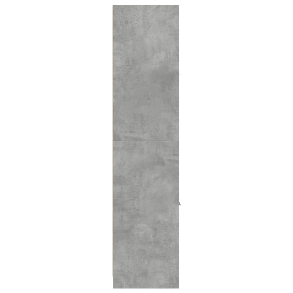 vidaXL Dulap de farmacie, gri beton, 30x41x174,5 cm, lemn prelucrat vidaXL Dulap de farmacie, gri beton, 30x41x174,5 cm, lemn prelucrat
