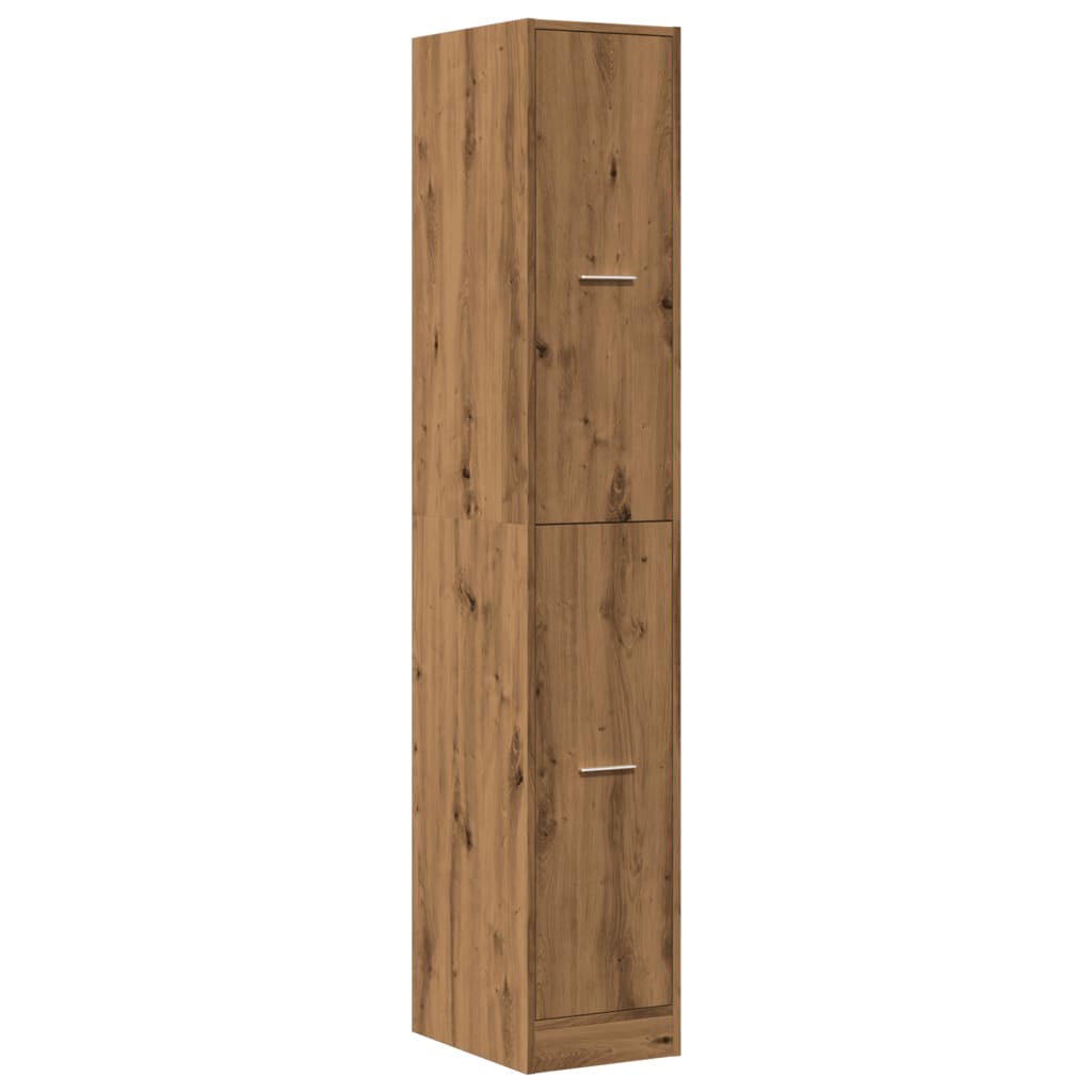 vidaXL Dulap farmacie, stejar artizanal, 30x41x174,5cm, lemn prelucrat