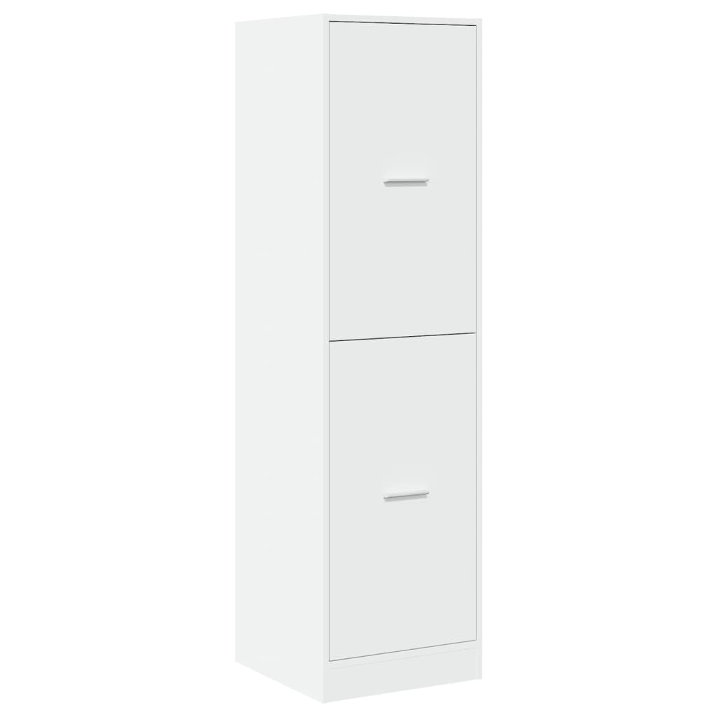 vidaXL Dulap de farmacie, alb, 40x41x144,5 cm, lemn prelucrat vidaXL Dulap de farmacie, alb, 40x41x144,5 cm, lemn prelucrat