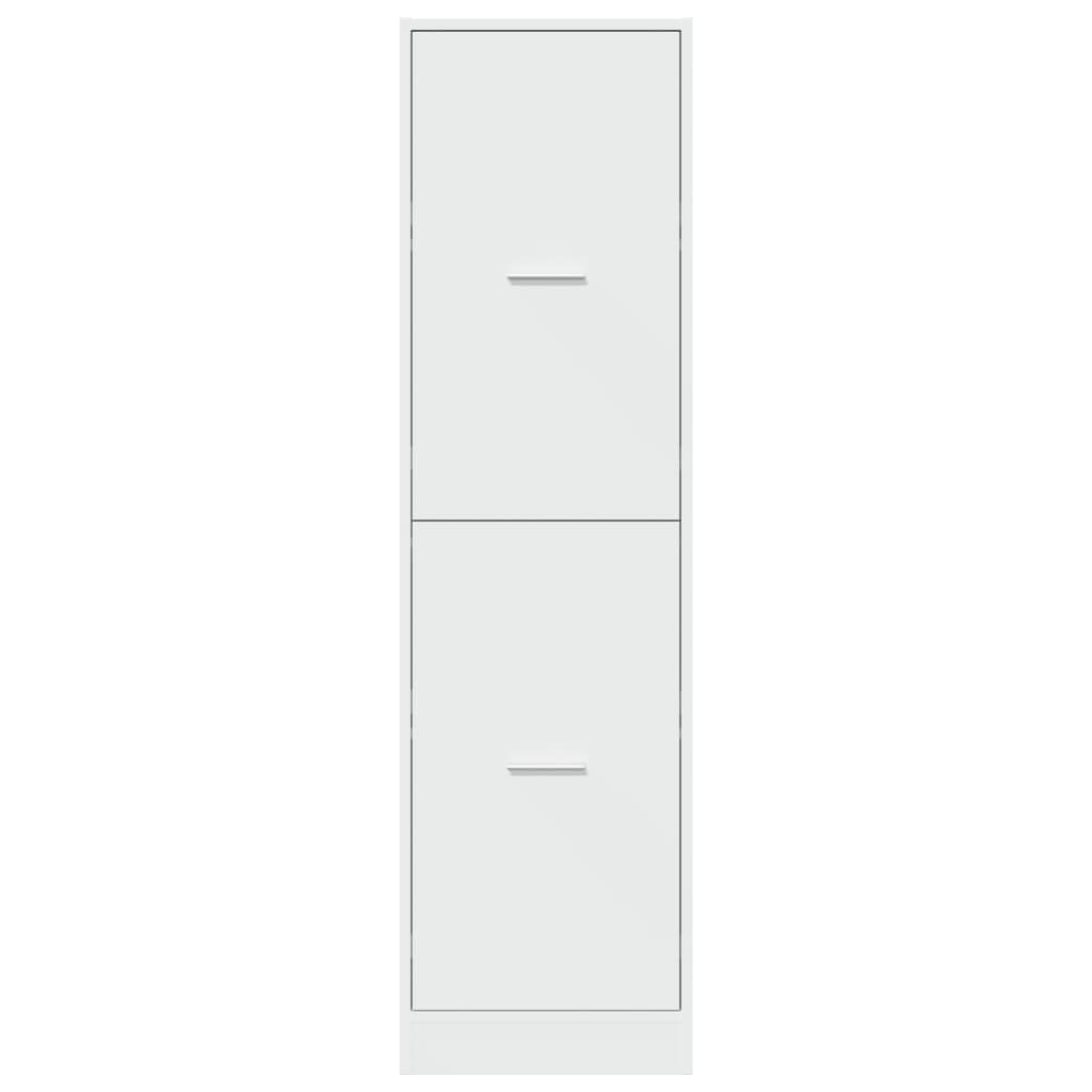 vidaXL Dulap de farmacie, alb, 40x41x144,5 cm, lemn prelucrat vidaXL Dulap de farmacie, alb, 40x41x144,5 cm, lemn prelucrat