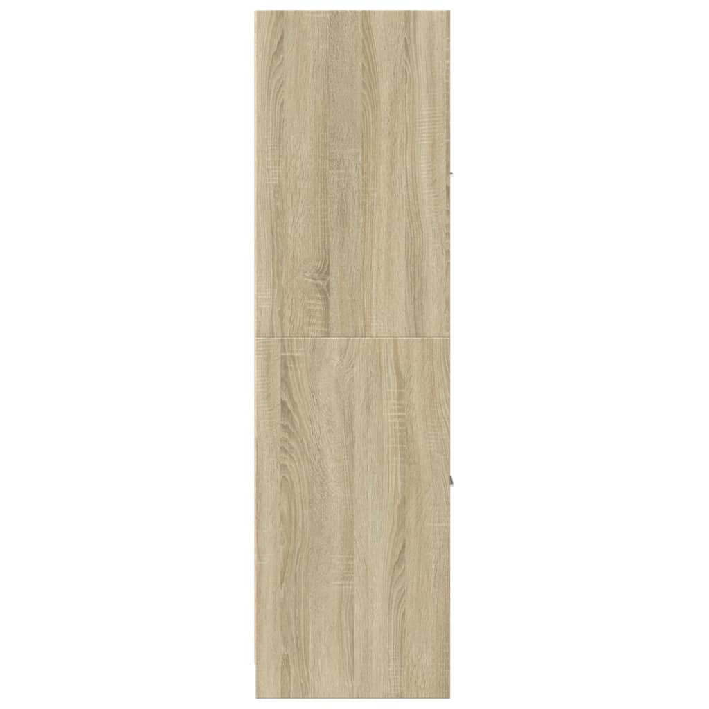 vidaXL Dulap de farmacie, stejar sonoma, 40x41x144,5 cm lemn prelucrat