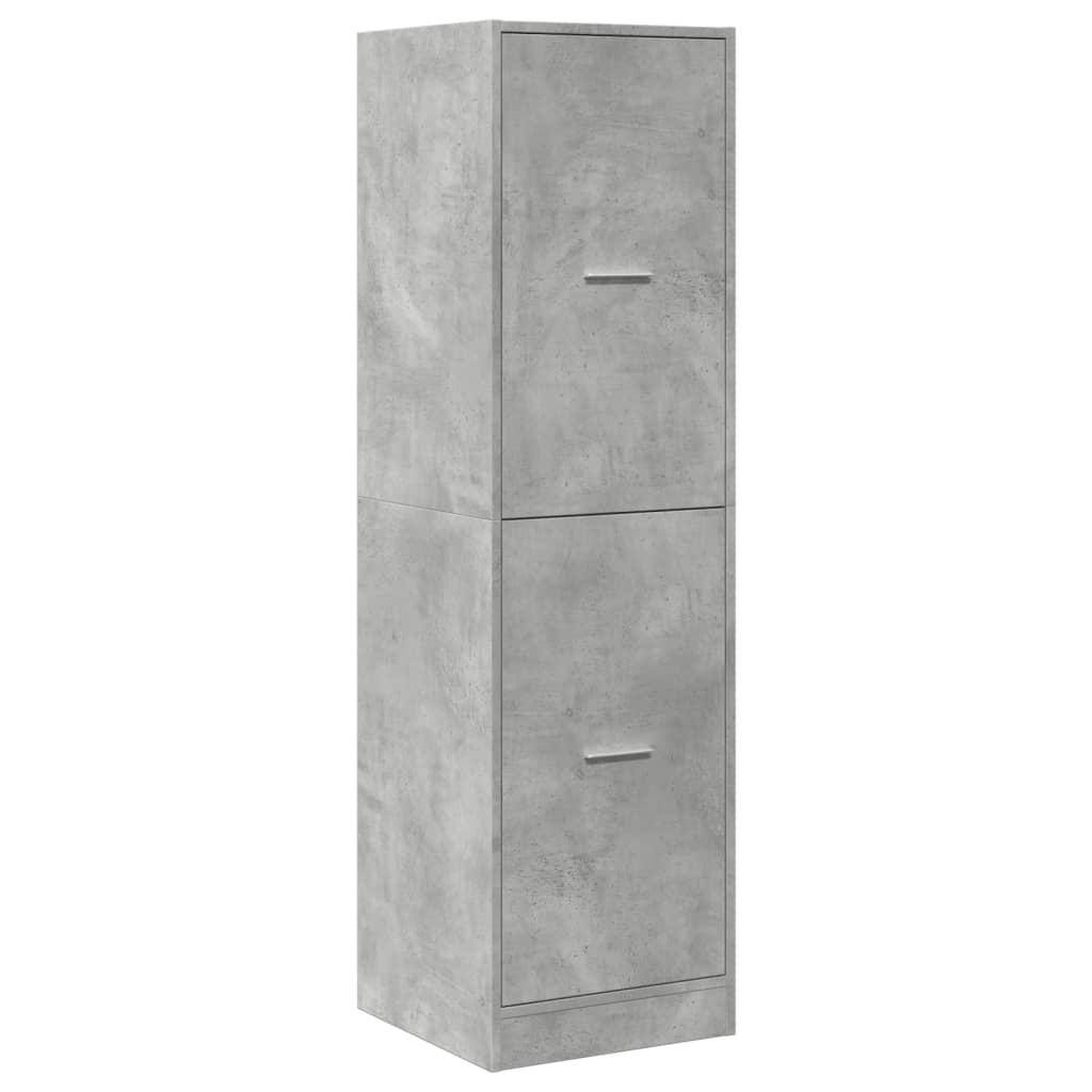 vidaXL Dulap de farmacie, gri beton, 40x41x144,5 cm, lemn prelucrat vidaXL Dulap de farmacie, gri beton, 40x41x144,5 cm, lemn prelucrat