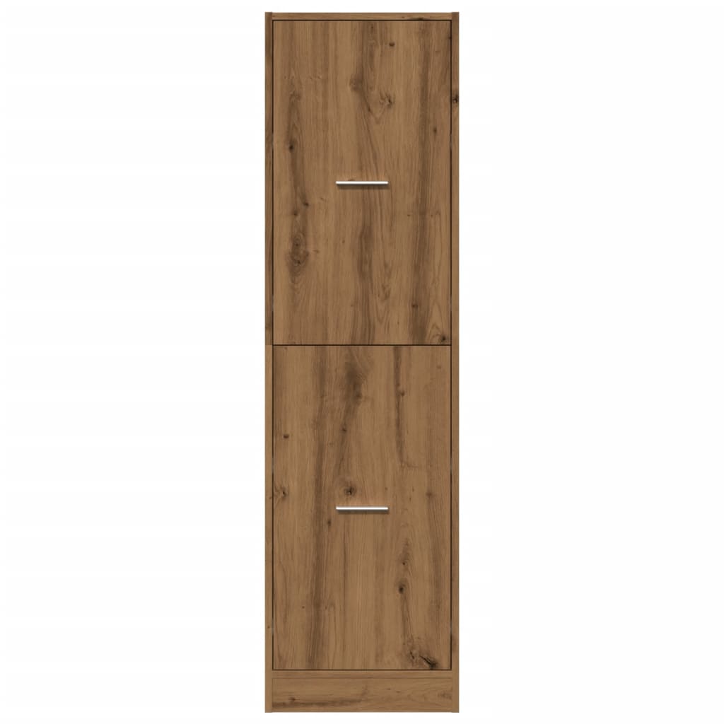 vidaXL Dulap farmacie, stejar artizanal, 40x41x144,5cm, lemn prelucrat