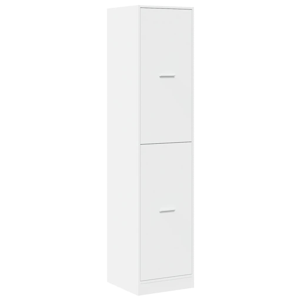 vidaXL Dulap de farmacie, alb, 40x41x174,5 cm, lemn prelucrat vidaXL Dulap de farmacie, alb, 40x41x174,5 cm, lemn prelucrat