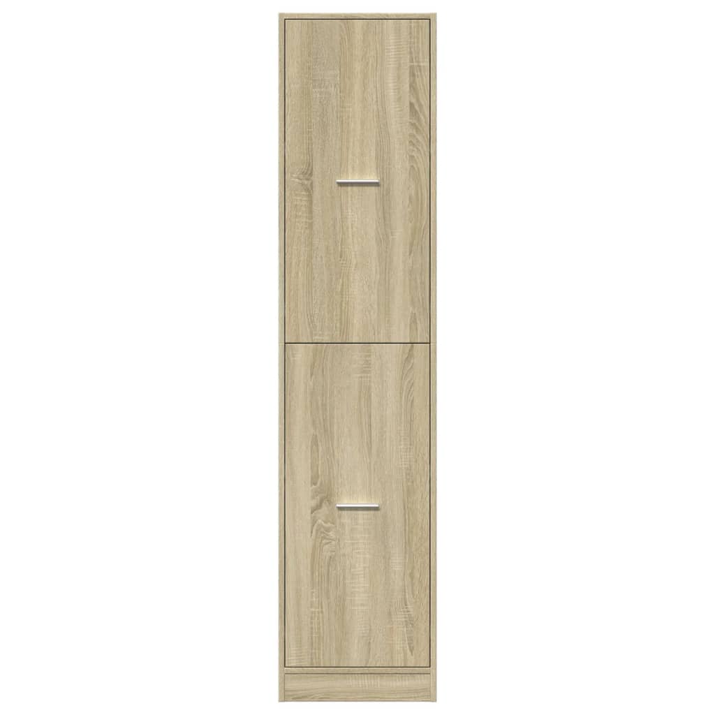 vidaXL Dulap de farmacie, stejar sonoma, 40x41x174,5 cm lemn prelucrat