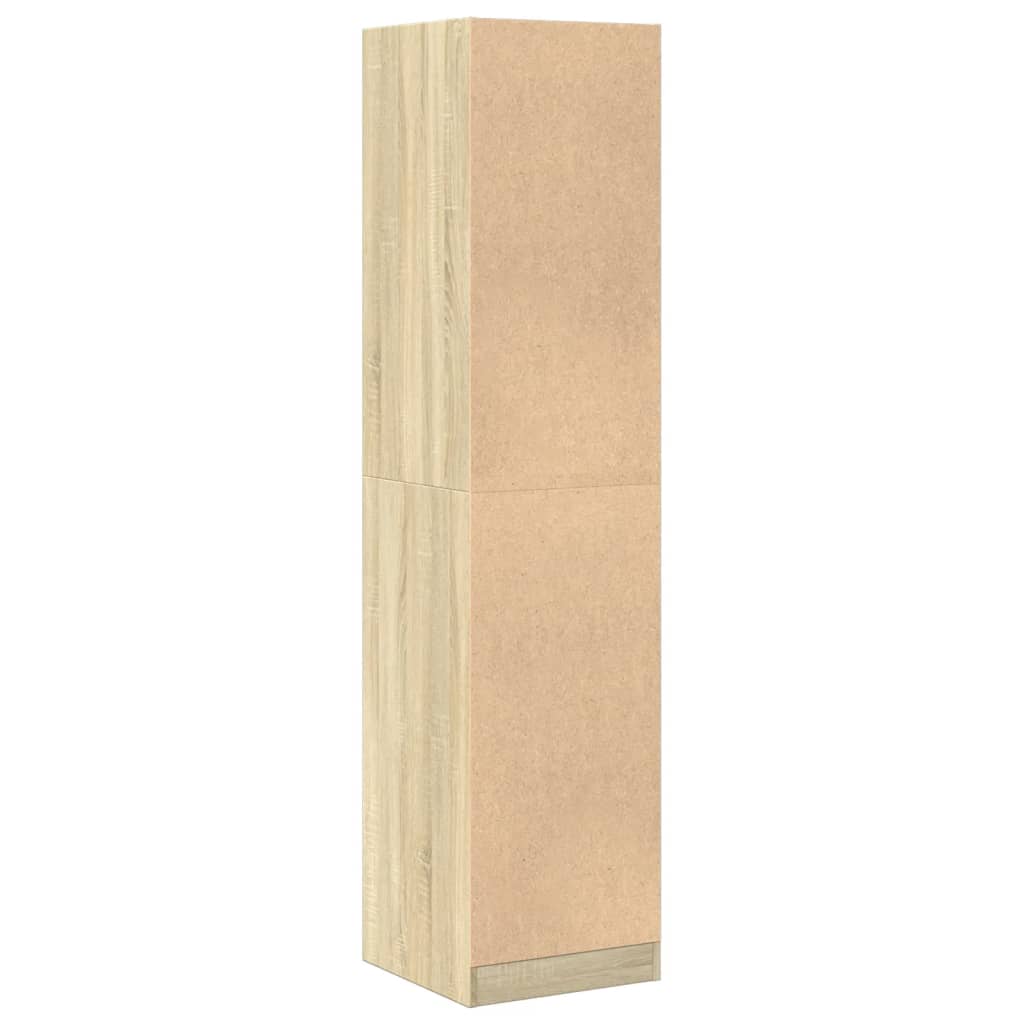 vidaXL Dulap de farmacie, stejar sonoma, 40x41x174,5 cm lemn prelucrat