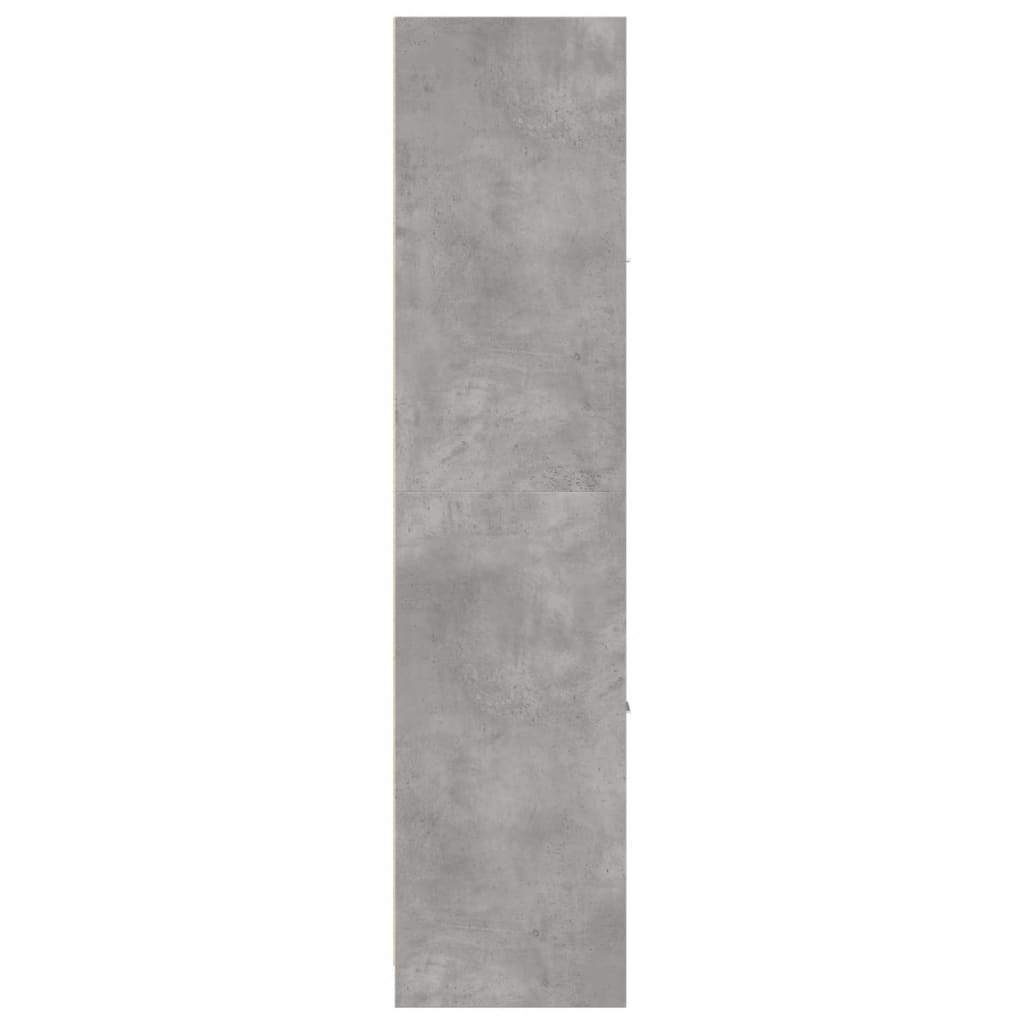 vidaXL Dulap de farmacie, gri beton, 40x41x174,5 cm, lemn prelucrat vidaXL Dulap de farmacie, gri beton, 40x41x174,5 cm, lemn prelucrat