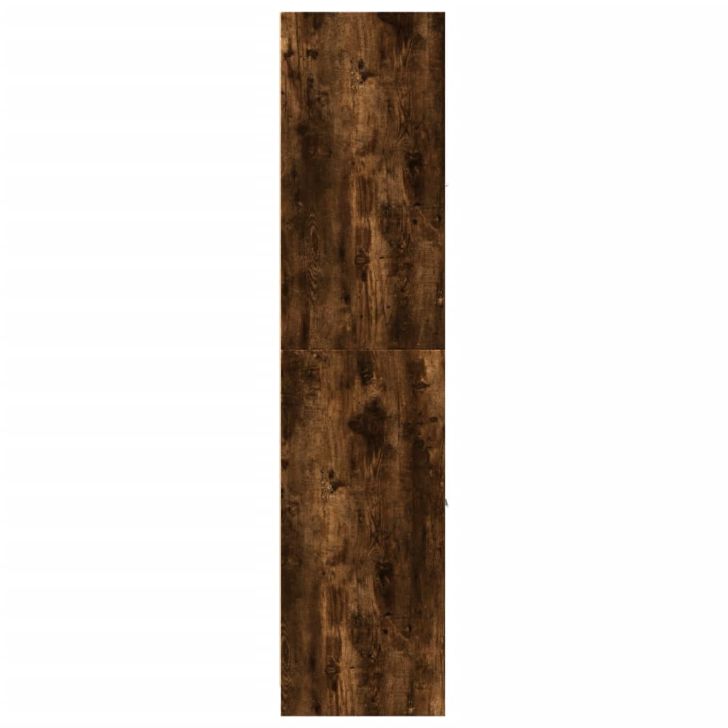 vidaXL Dulap de farmacie stejar fumuriu, 40x41x174,5cm, lemn prelucrat vidaXL Dulap de farmacie stejar fumuriu, 40x41x174,5cm, lemn prelucrat