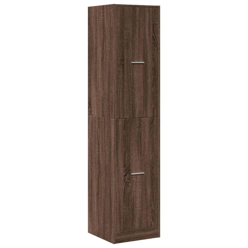 vidaXL Dulap de farmacie, stejar maro, 40x41x174,5 cm, lemn prelucrat vidaXL Dulap de farmacie, stejar maro, 40x41x174,5 cm, lemn prelucrat