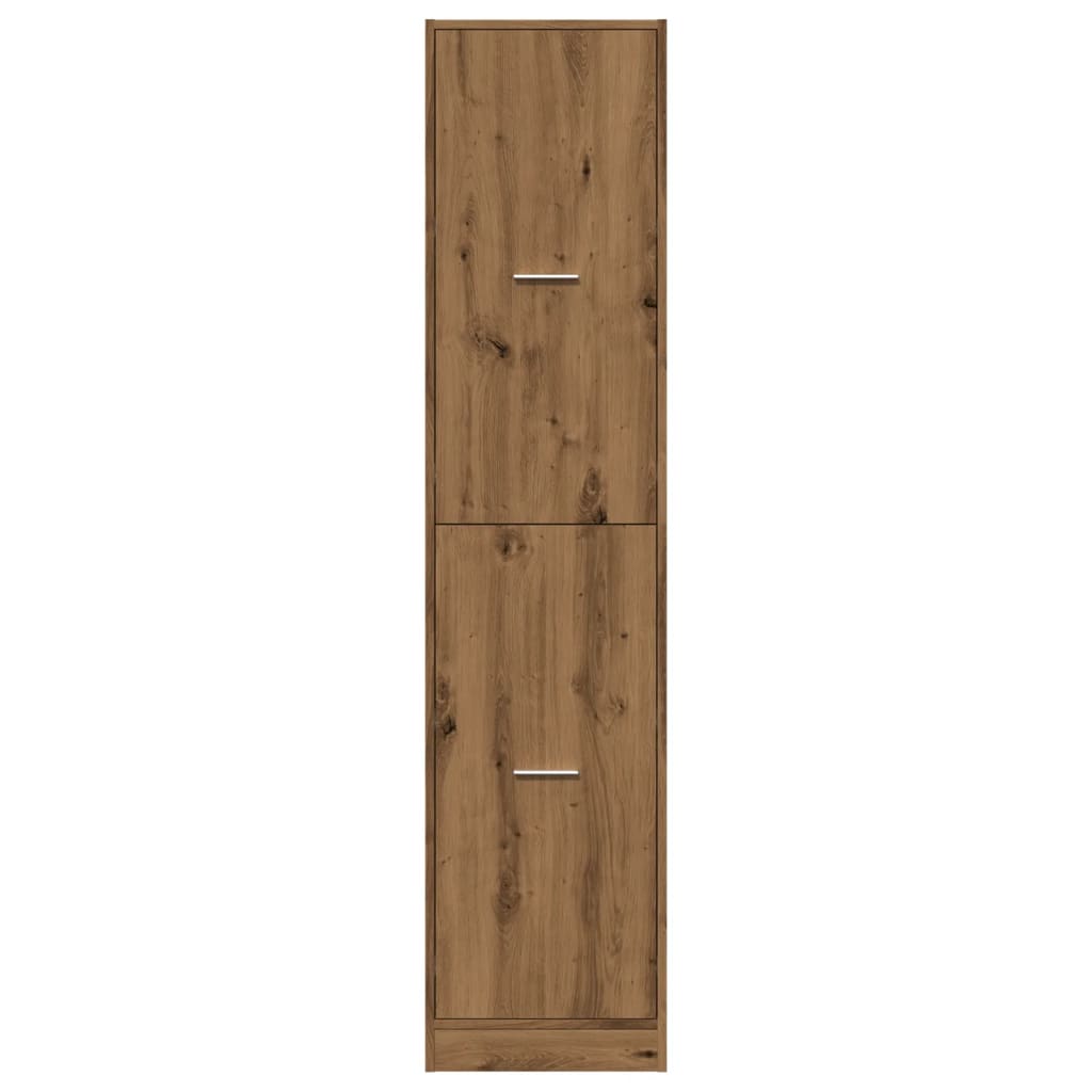 vidaXL Dulap farmacie, stejar artizanal, 40x41x174,5cm, lemn prelucrat