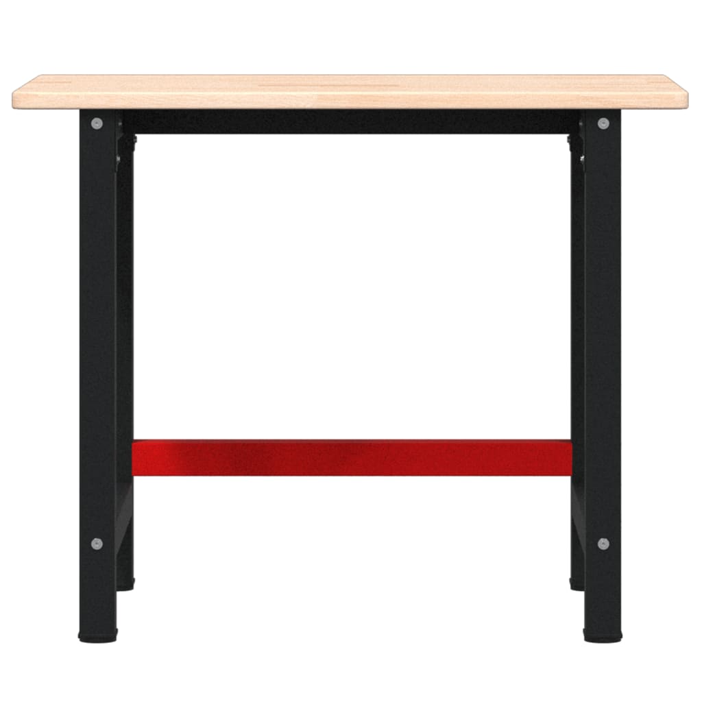 vidaXL Banc de lucru 100x60x81,5 cm lemn masiv stejar, dreptunghiular vidaXL Banc de lucru 100x60x81,5 cm lemn masiv stejar, dreptunghiular