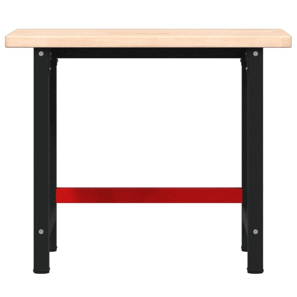 vidaXL Banc de lucru 100x60x83 cm lemn masiv stejar, dreptunghiular vidaXL Banc de lucru 100x60x83 cm lemn masiv stejar, dreptunghiular