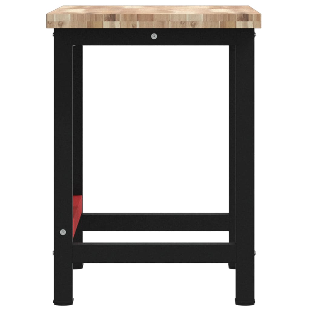 vidaXL Banc de lucru 100x60x83 cm lemn masiv de acacia, dreptunghiular