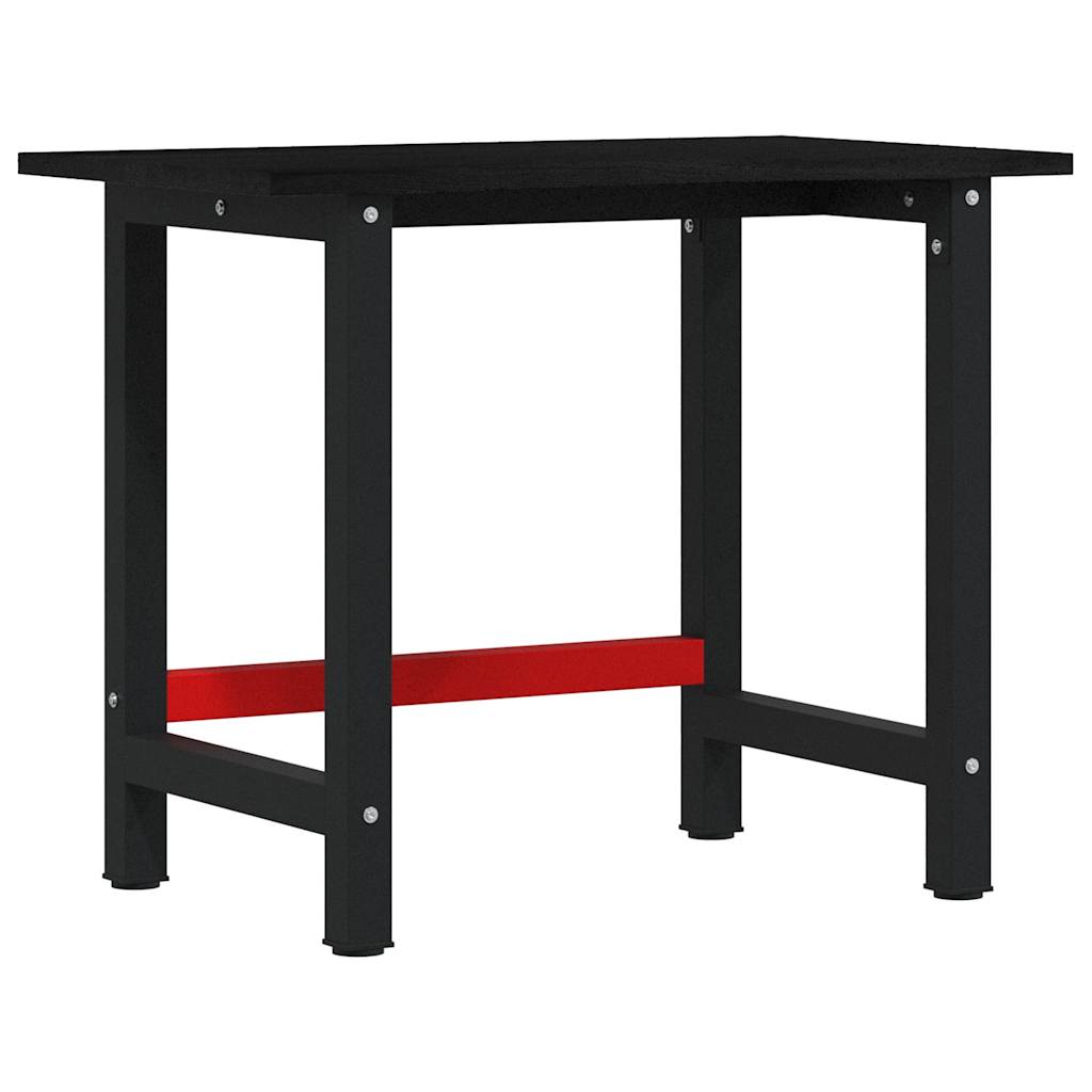 vidaXL Banc lucru maro închis 100x60x81,5 cm lemn masiv stejar vidaXL Banc lucru maro închis 100x60x81,5 cm lemn masiv stejar