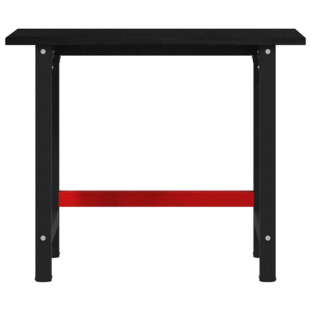 vidaXL Banc lucru maro închis 100x60x81,5 cm lemn masiv stejar vidaXL Banc lucru maro închis 100x60x81,5 cm lemn masiv stejar