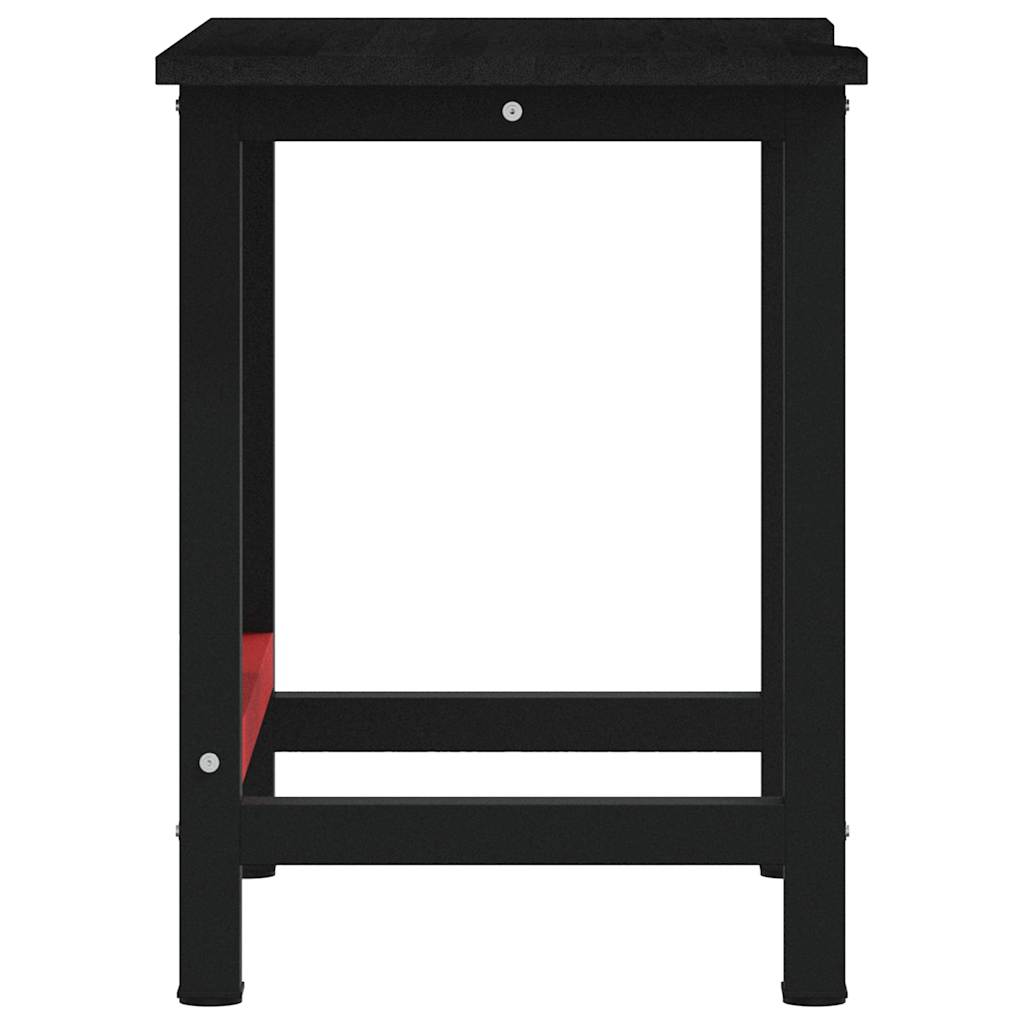 vidaXL Banc lucru maro închis 100x60x81,5 cm lemn masiv stejar vidaXL Banc lucru maro închis 100x60x81,5 cm lemn masiv stejar