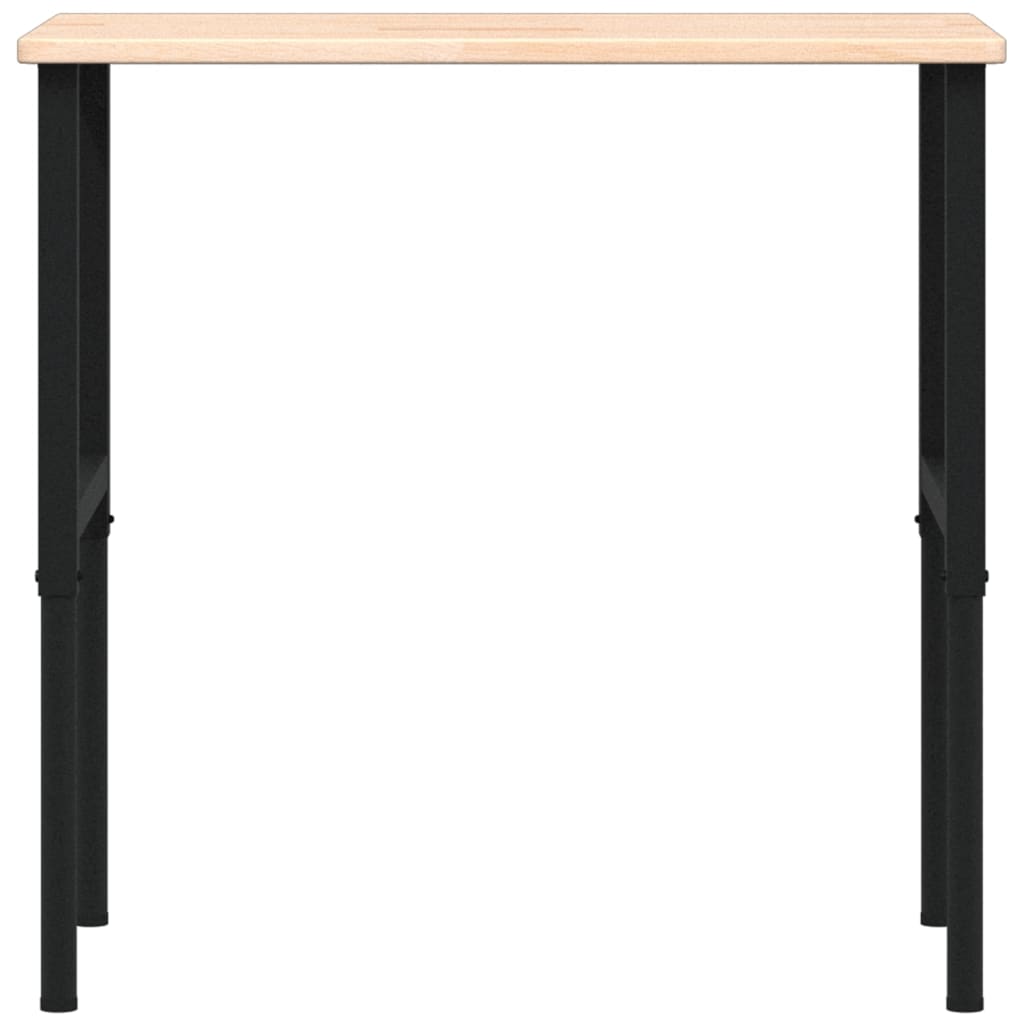 vidaXL Banc lucru 100x60x(71,5-98) cm lemn masiv stejar dreptunghiular