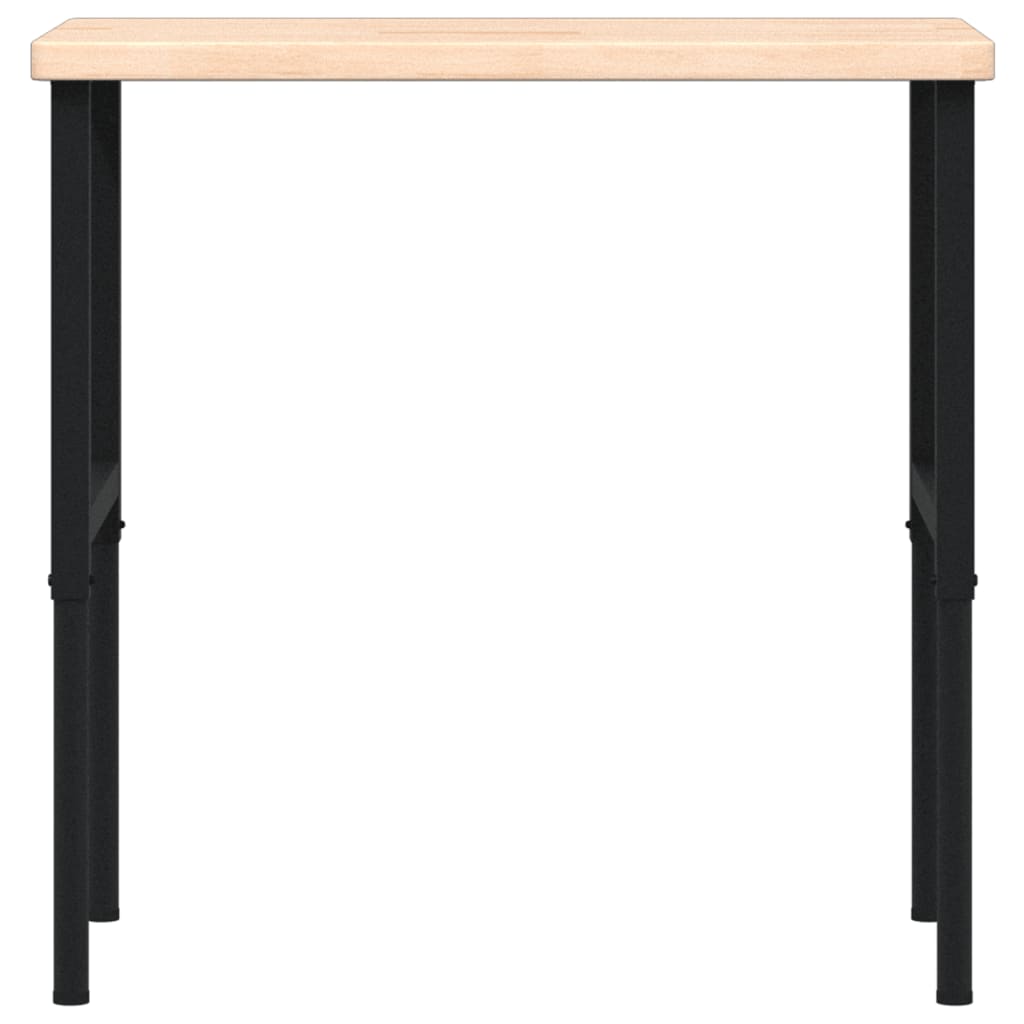 vidaXL Banc lucru 100x60x(73-99,5) cm lemn masiv stejar dreptunghiular vidaXL Banc lucru 100x60x(73-99,5) cm lemn masiv stejar dreptunghiular