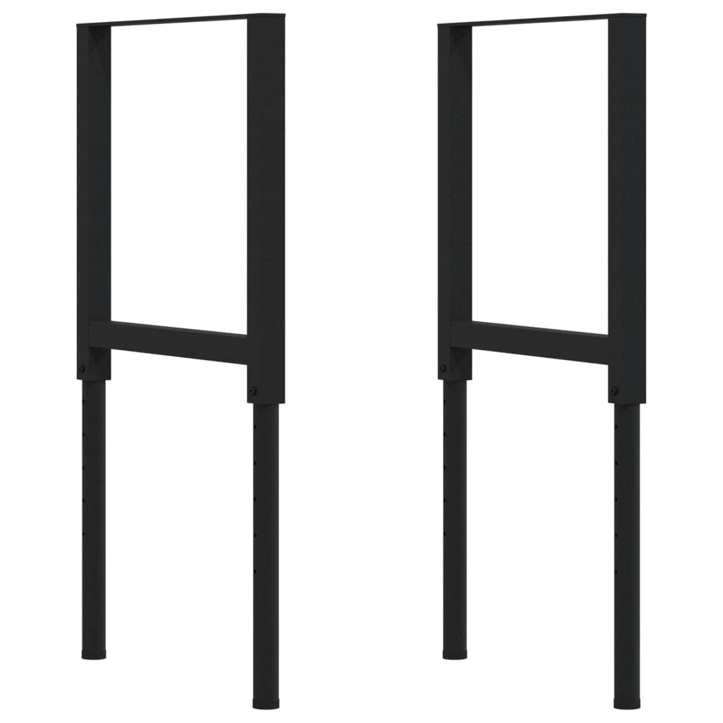 vidaXL Banc lucru maro 100x60x(71,5-98)cm lemn masiv stejar dreptunghi