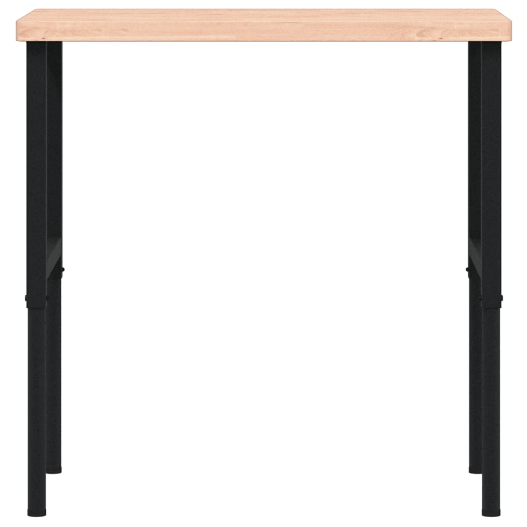 vidaXL Banc de lucru 100x60x(73-99,5) cm lemn masiv fag dreptunghiular vidaXL Banc de lucru 100x60x(73-99,5) cm lemn masiv fag dreptunghiular