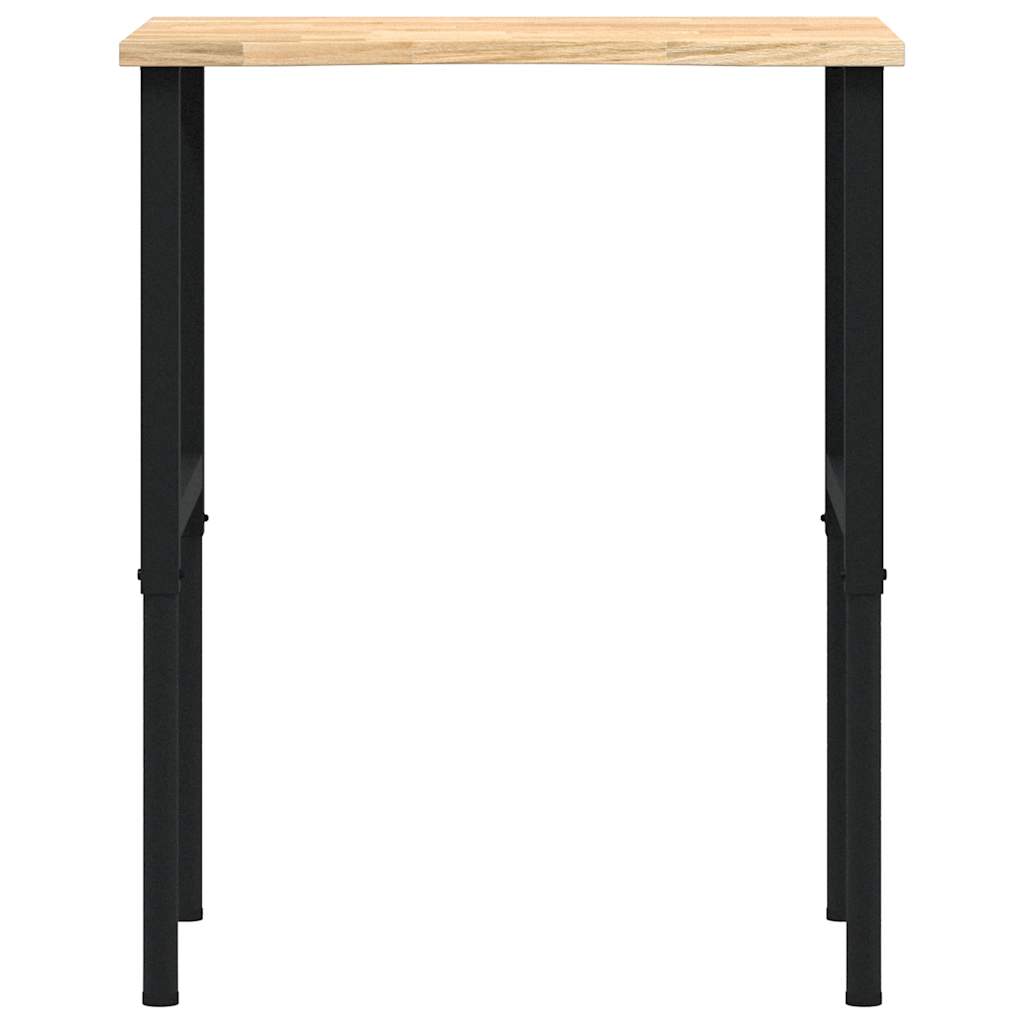 vidaXL Banc lucru 80x60x(71,5-98) cm lemn masiv stejar vidaXL Banc lucru 80x60x(71,5-98) cm lemn masiv stejar