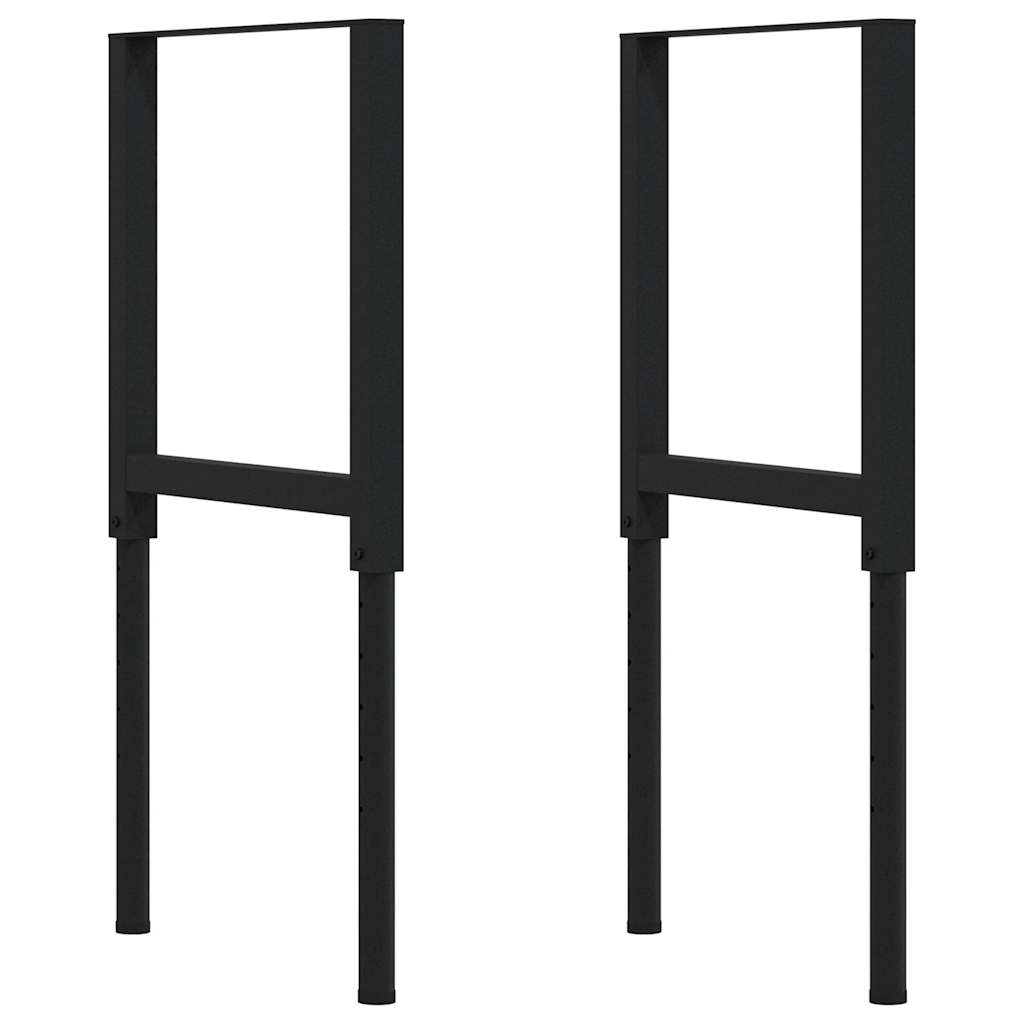 vidaXL Banc lucru maro 80x60x(71,5-98) cm lemn masiv stejar vidaXL Banc lucru maro 80x60x(71,5-98) cm lemn masiv stejar