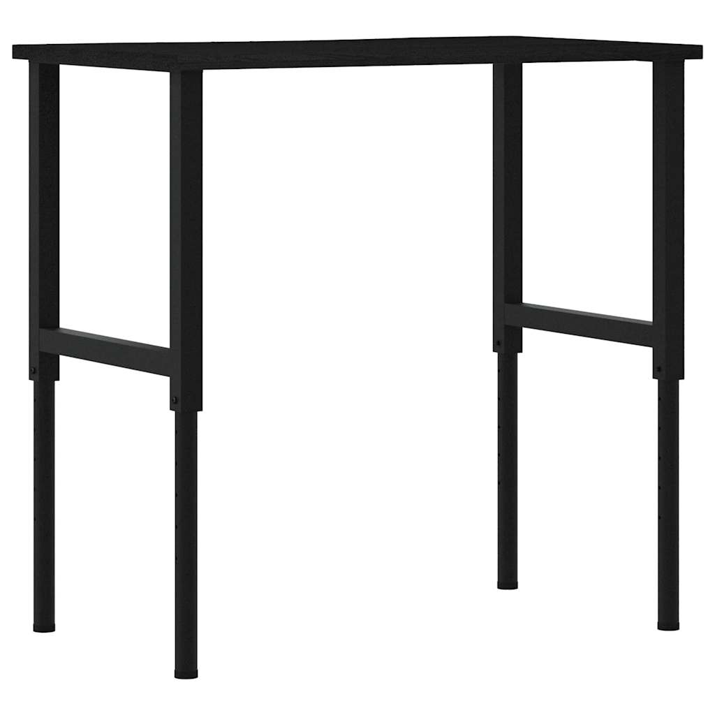 vidaXL Banc lucru maro 100x60x(71,5-98) cm lemn masiv stejar vidaXL Banc lucru maro 100x60x(71,5-98) cm lemn masiv stejar