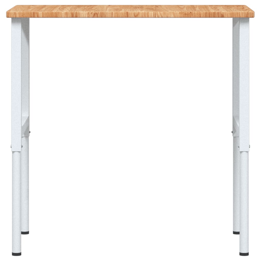 vidaXL Banc lucru maro 100x60x(71,5-98)cm lemn masiv stejar dreptunghi vidaXL Banc lucru maro 100x60x(71,5-98)cm lemn masiv stejar dreptunghi