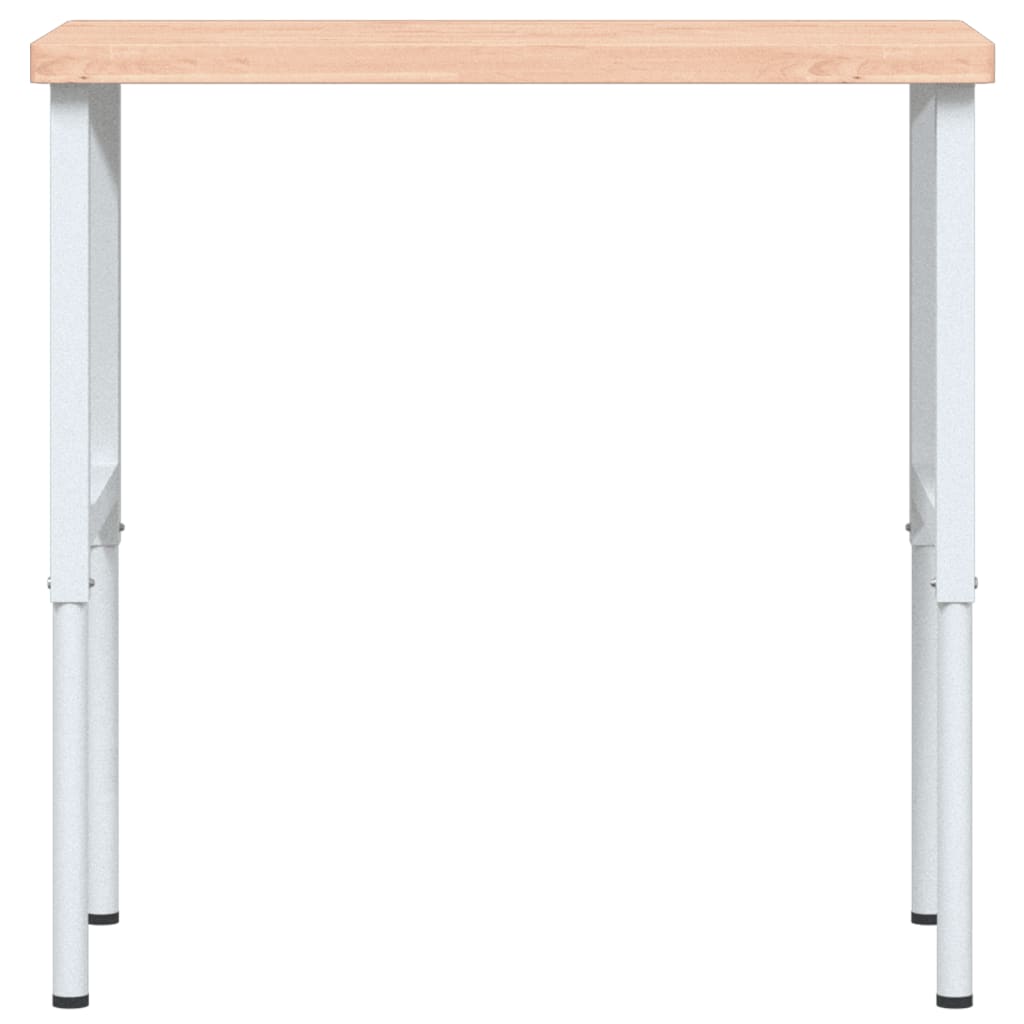 vidaXL Banc de lucru 100x60x(73-99,5) cm lemn masiv fag dreptunghiular vidaXL Banc de lucru 100x60x(73-99,5) cm lemn masiv fag dreptunghiular