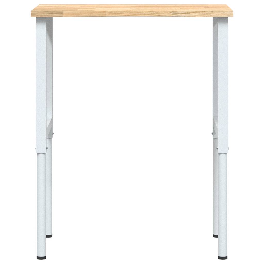 vidaXL Banc lucru 80x60x(71,5-98) cm lemn masiv stejar vidaXL Banc lucru 80x60x(71,5-98) cm lemn masiv stejar