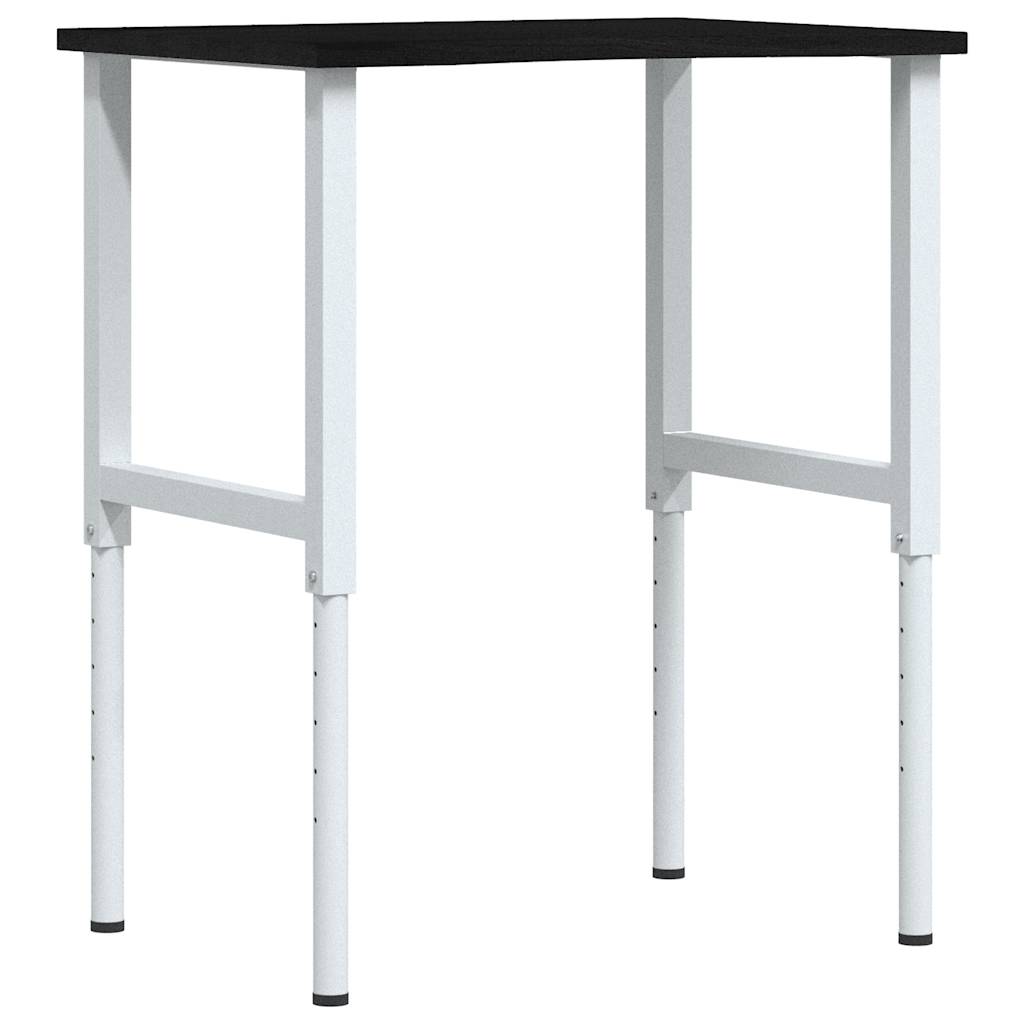 vidaXL Banc lucru maro 80x60x(71,5-98) cm lemn masiv stejar