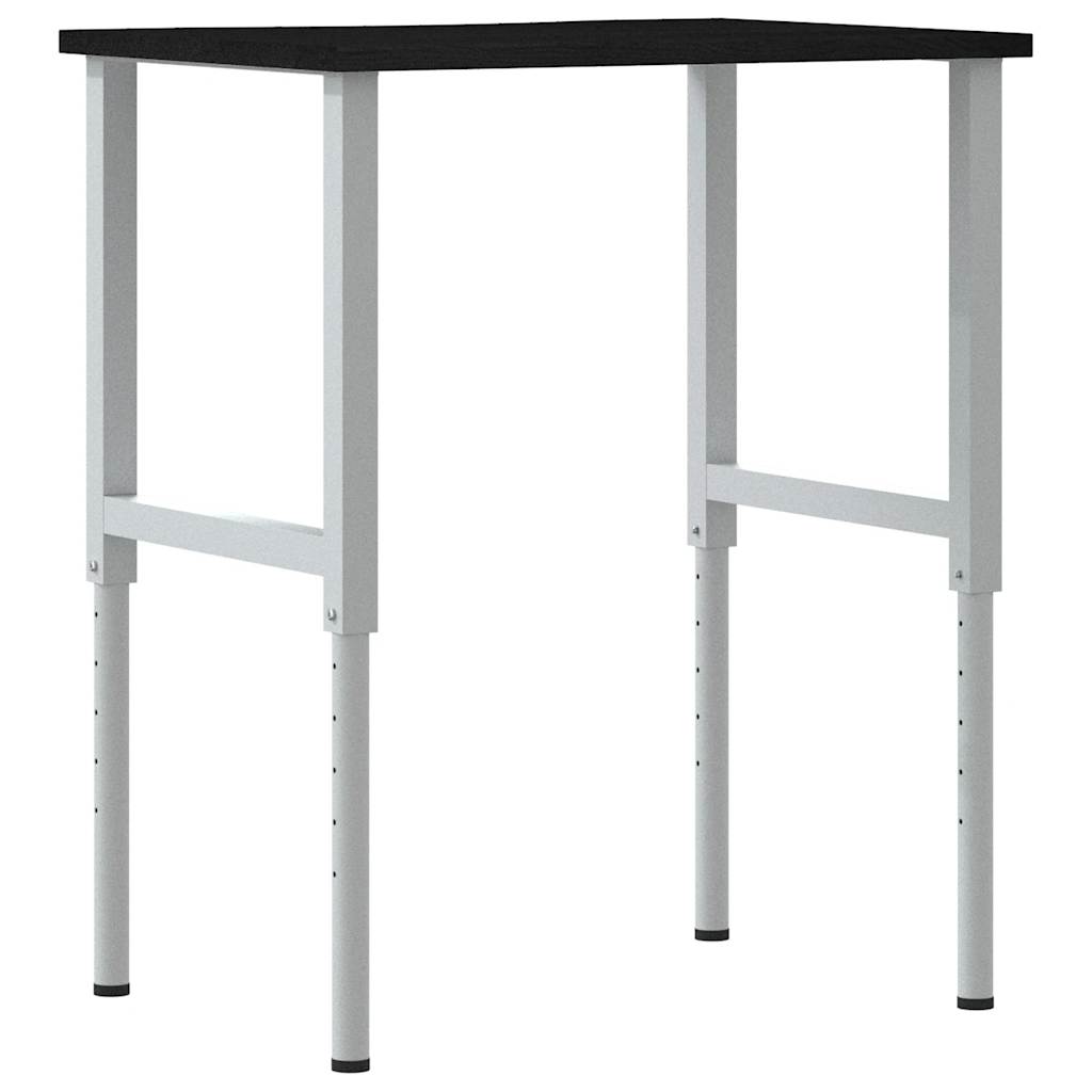 vidaXL Banc lucru maro 80x60x(71,5-98) cm lemn masiv stejar