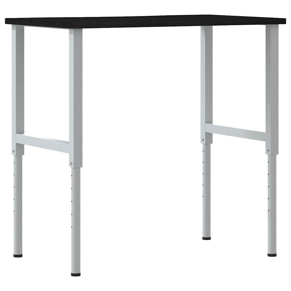 vidaXL Banc lucru maro 100x60x(71,5-98) cm lemn masiv stejar vidaXL Banc lucru maro 100x60x(71,5-98) cm lemn masiv stejar