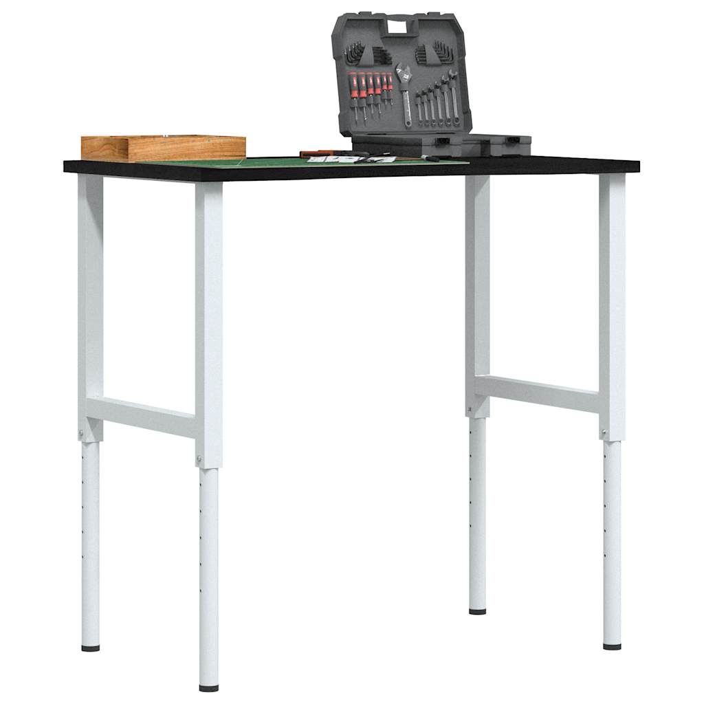 vidaXL Banc lucru maro 100x60x(71,5-98) cm lemn masiv stejar vidaXL Banc lucru maro 100x60x(71,5-98) cm lemn masiv stejar