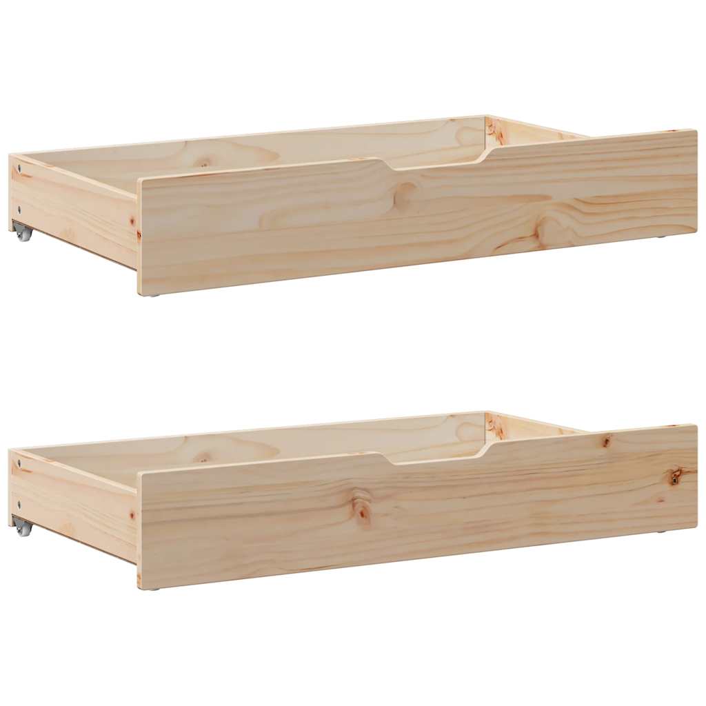 vidaXL Cadru de pat fără saltea, 140x190 cm, lemn masiv de pin vidaXL Cadru de pat fără saltea, 140x190 cm, lemn masiv de pin