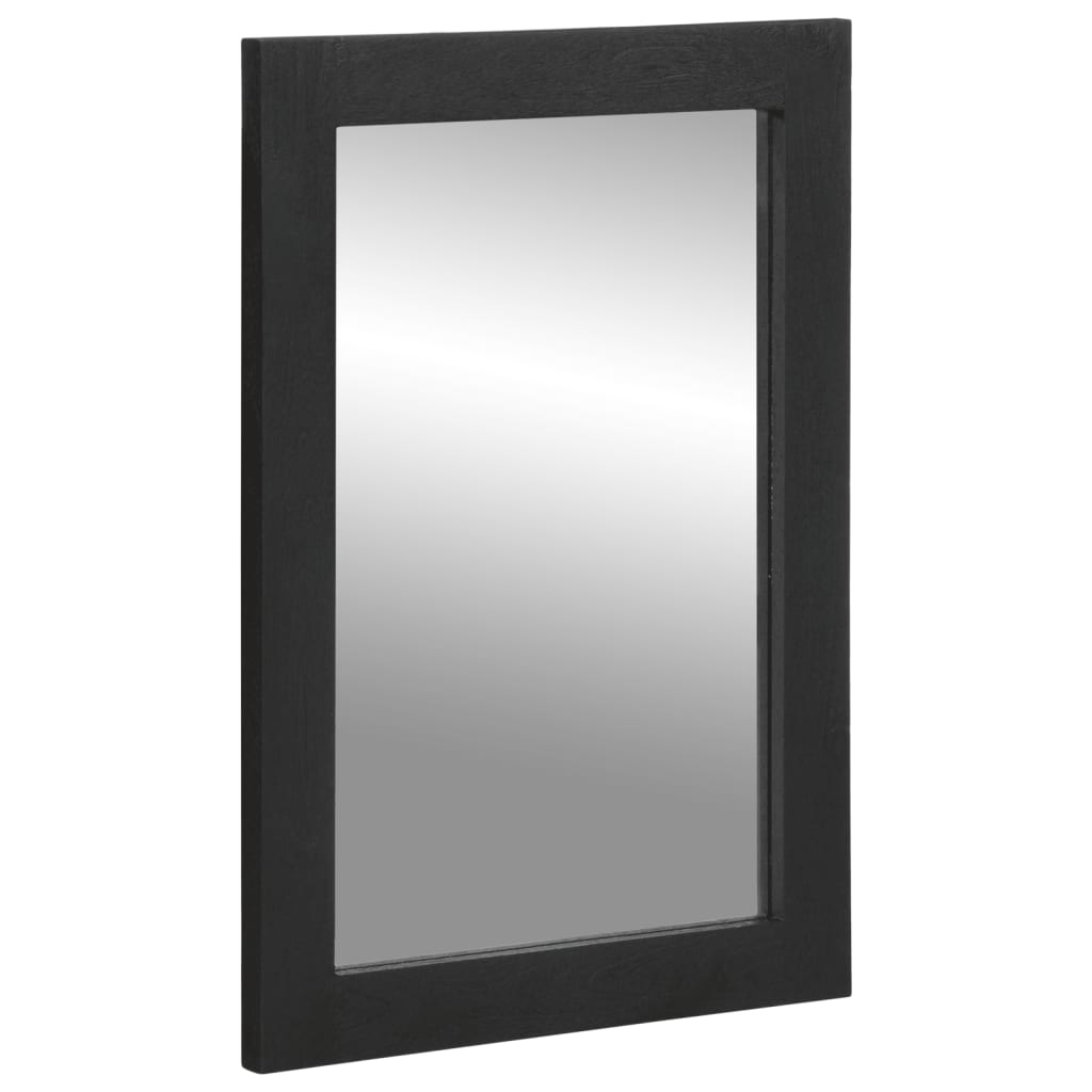 vidaXL Set mobilier de baie, 2 piese, negru, lemn compozit vidaXL Set mobilier de baie, 2 piese, negru, lemn compozit