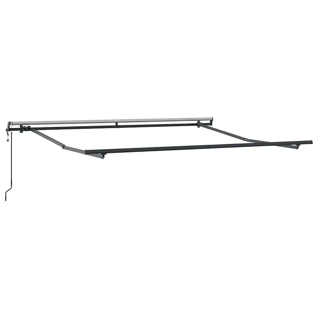 vidaXL Copertina retractabilă automat, maro, 300x250 cm